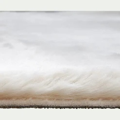 Tapis imitation fourrure - beige 120x160cm