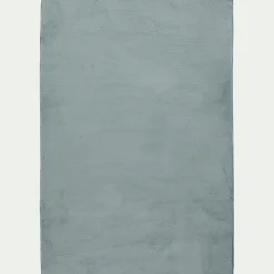 Tapis imitation fourrure - bleu calaluna 150x200cm