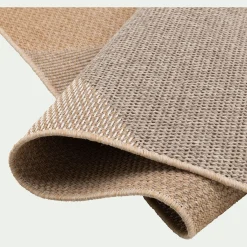 Tapis intérieur et extérieur à motifs abstraits 120x170cm - beige