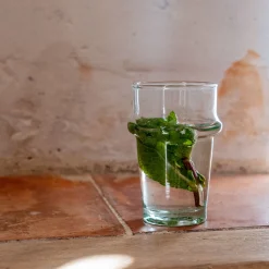 Tasse à espresso en verre recyclé 7,5cl - transparent