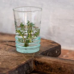 Tasse à espresso en verre recyclé 10cl - transparent