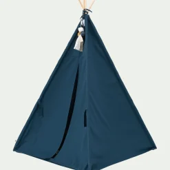 Tipi pour enfant - bleu figuerolles