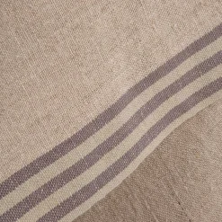 Torchon de cuisine rayé en lin - bleu calaluna 50x70cm