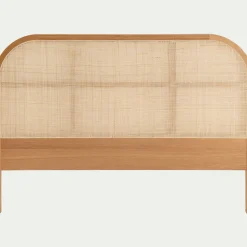 Tête de lit avec cannage L145cm - bois clair