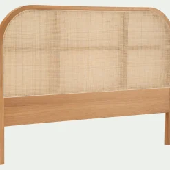 Tête de lit avec cannage L145cm - bois clair