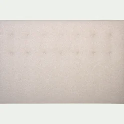 Tête de lit capitonnée en tissu L160cm - beige