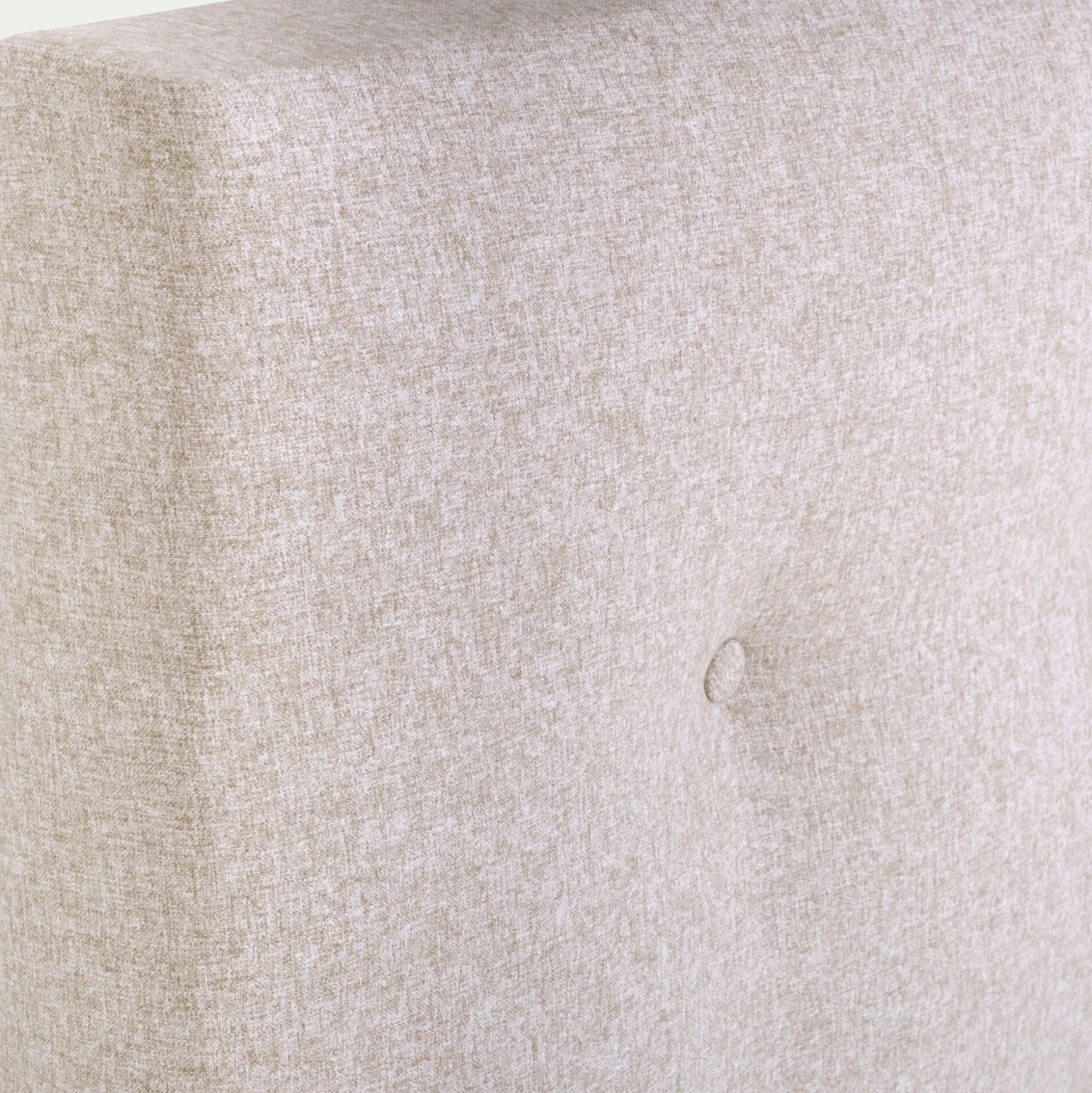 Tête de lit capitonnée en tissu L160cm - beige