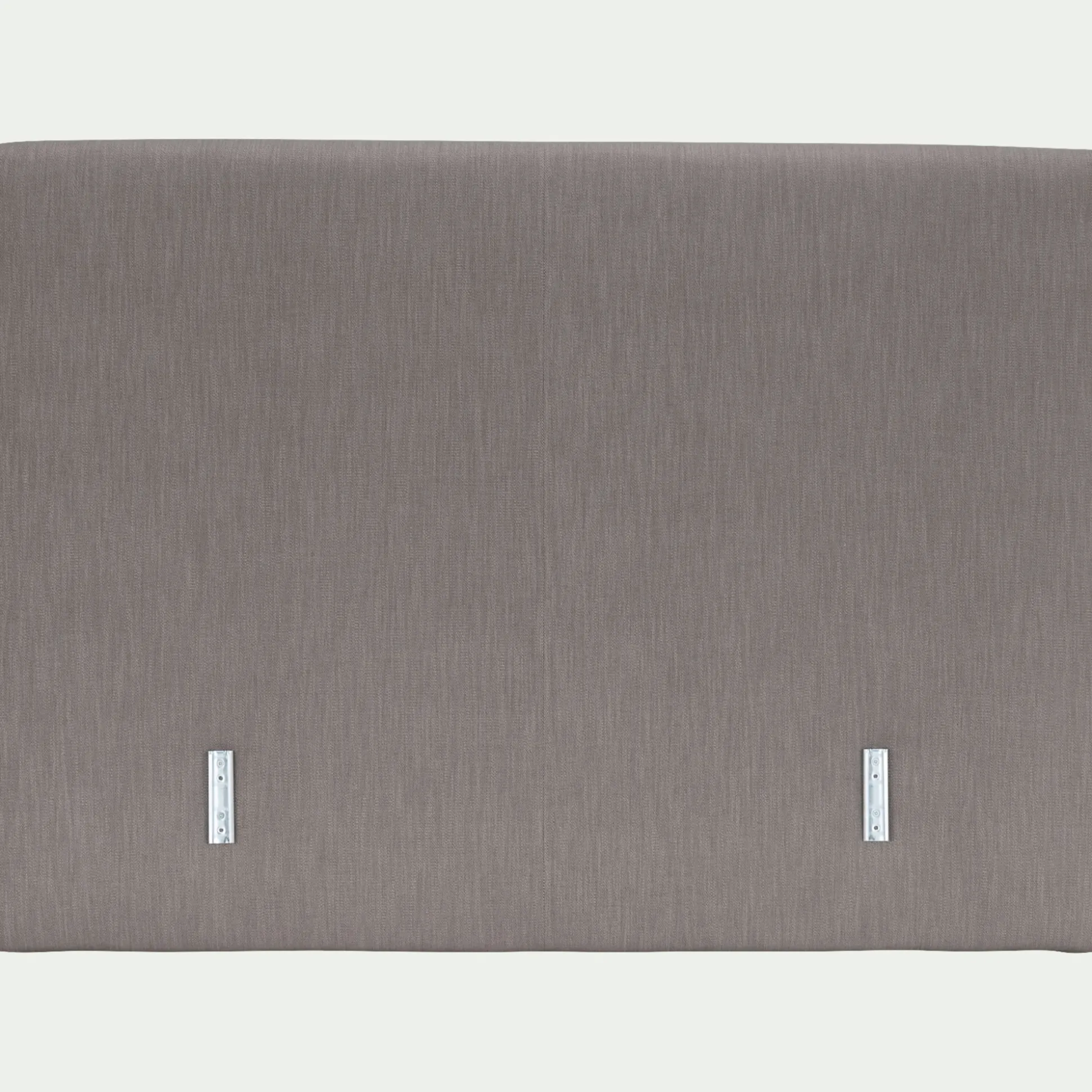 Tête de lit dosseret tapissier en tissu épais 160cm - gris granite