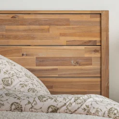 Tête de lit en bois d'acacia massif L140cm