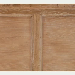 Tête de lit en bois d'orme L174cm - bois clair