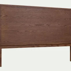 Tête de lit en chêne massif L168cm - bois foncé
