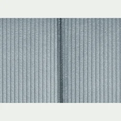 Tête de lit en velours côtelé 190cm - bleu niolon