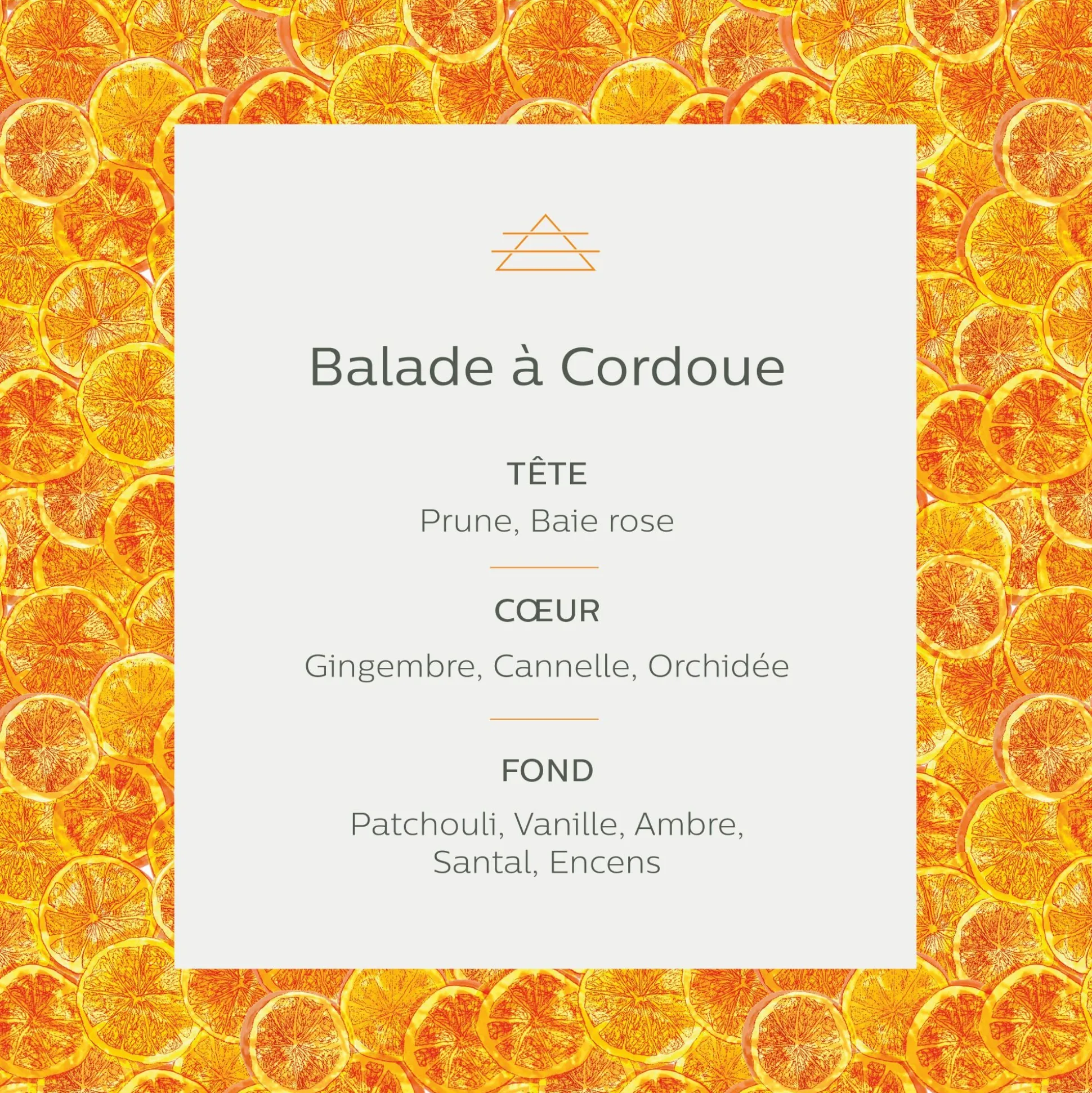 Vaporisateur senteur balade à cordoue 50ml