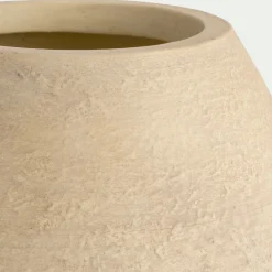 Vase classique en céramique H25cm - beige