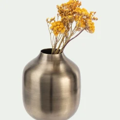 Vase classique en fer H13cm - doré