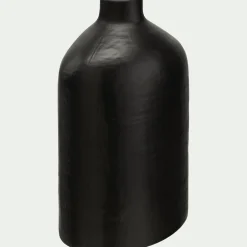 Vase classique en grès H30cm - noir