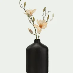 Vase classique en grès H30cm - noir