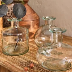 Vase en verre - transparent (modèle aléaoire)