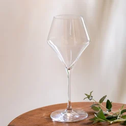 Verre à pied en verre 38cl - transparent