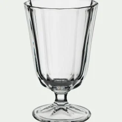 Verre à pied en verre 19cl - transparent