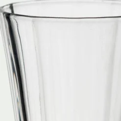 Verre à pied en verre 25cl - transparent