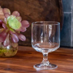 Verre à vin en verre 22cl - transparent