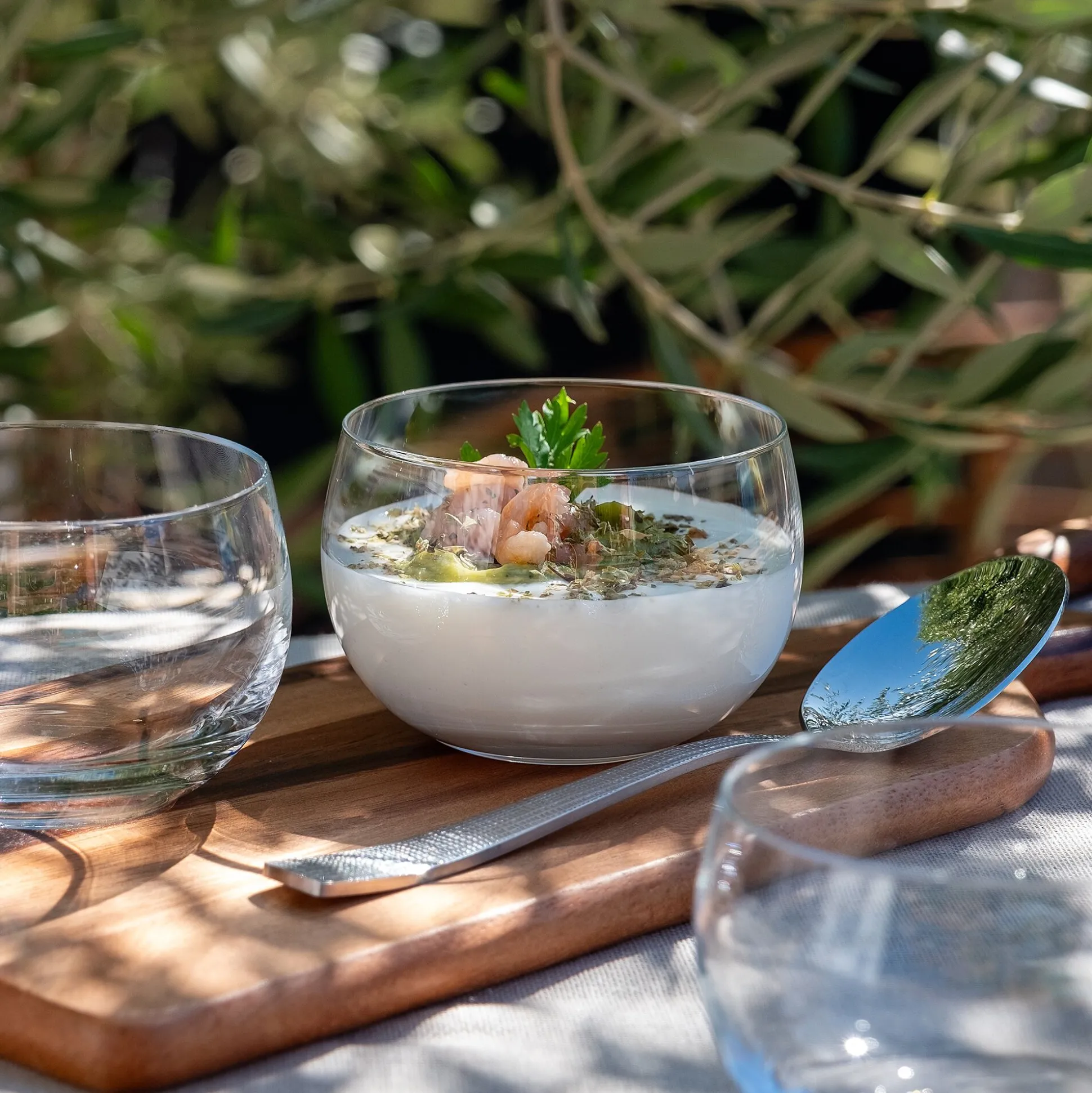 Verrine en verre 30cl - transparent