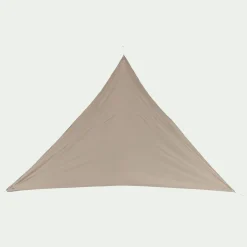 Voile d'ombrage triangle 3,6m - beige alpilles